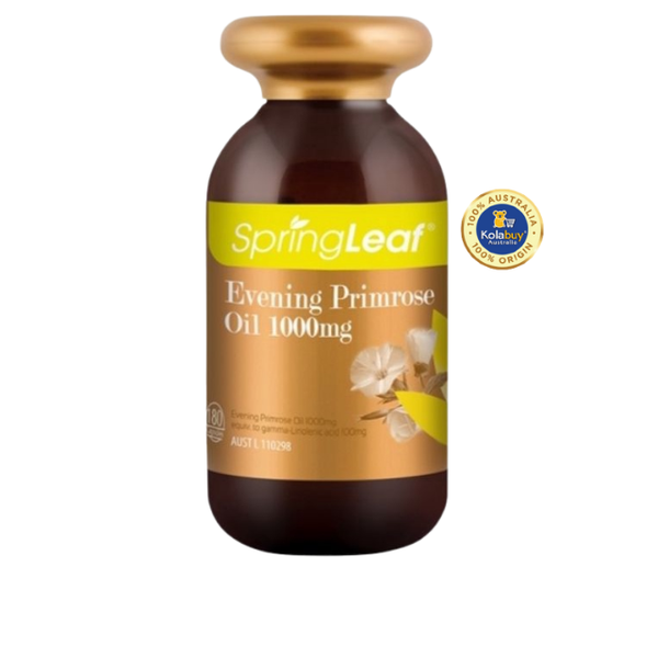 Viên uống tinh dầu hoa anh thảo SpringLeaf Evening Primrose Oil 1000mg ...