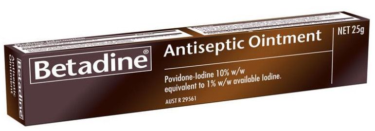 Betadine Antiseptic Ointment Cream 25g