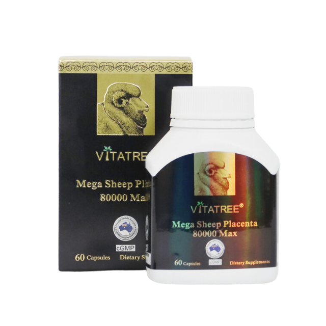 Viên uống Vitatree Mega Sheep Placenta 80000 Max 60 viên