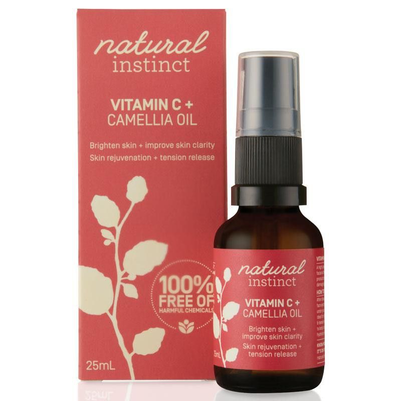 Dầu dưỡng sáng da Natural Instinct Vitamin C Camellia Oil 25ml