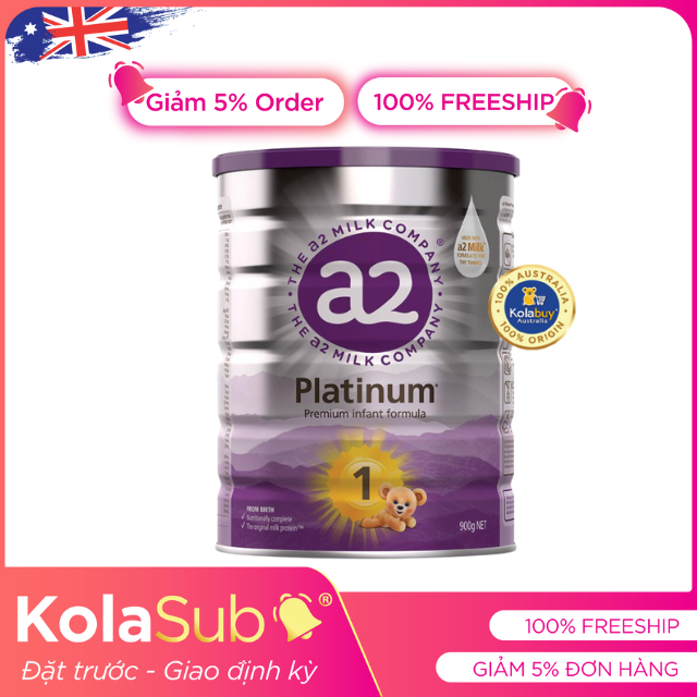 [KolaSub: Tặng 5% & 100% Freeship] Dịch vụ đặt giao sữa định kỳ từ Úc cho bé 0-6 tháng