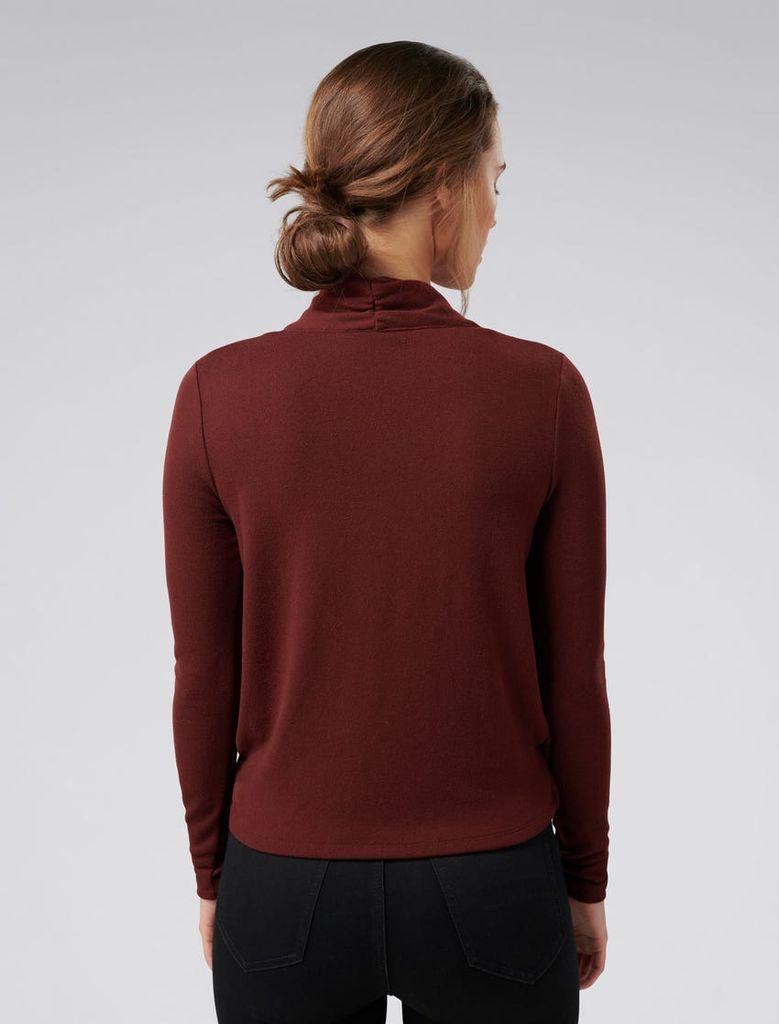 Georgina Wrap Front Top