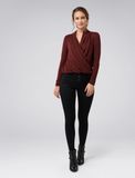 Georgina Wrap Front Top