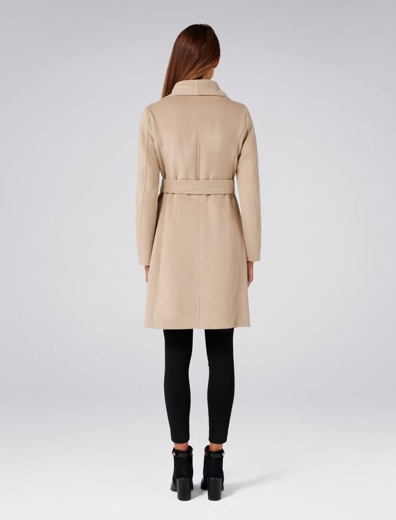 Megan felled seam 2025 wrap coat