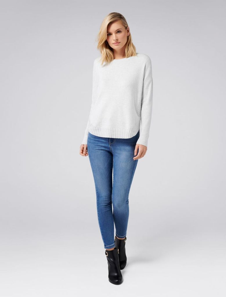 Lucy Curved Hem Jumper
