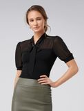 Melody Tie Neck Top