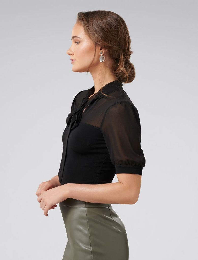 Melody Tie Neck Top