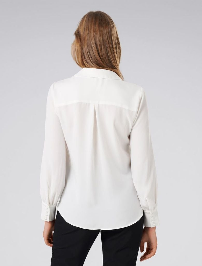 Larissa Button Front Relaxed Blouse