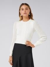 Ellie Crop Knit Jumper