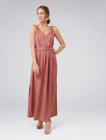 Imogen Metal Trim Maxi Dress