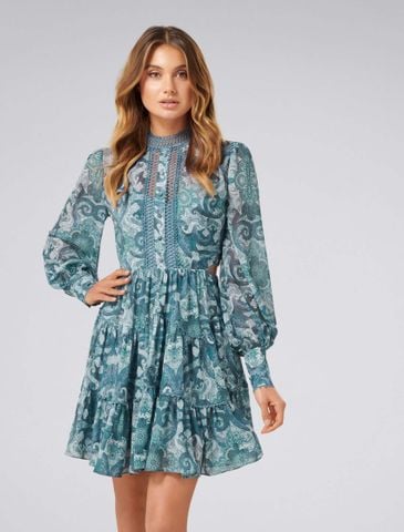 Kai Balloon Sleeve Dress