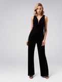 Willa Metallic Cowl Jumpsuit