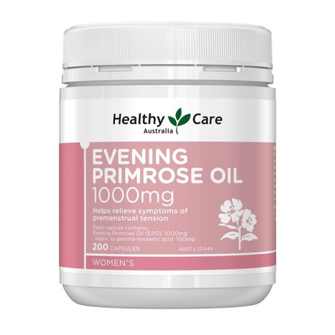 Viên uống Tinh dầu Hoa anh thảo Healthy Care Evening Primrose Oil 1000mg 200 viên