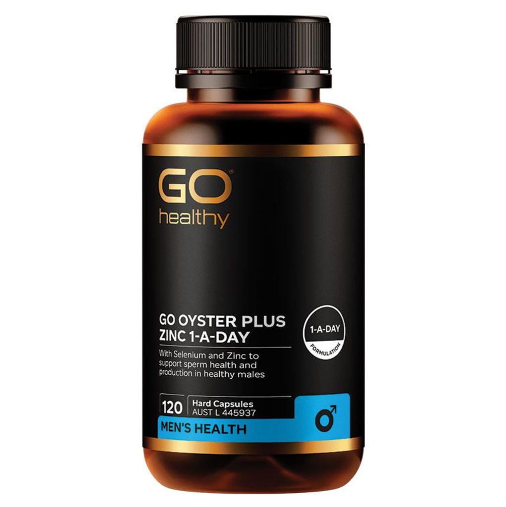 Viên uống Tinh chất Hàu GO Healthy Oyster Plus Zinc 1-A-Day 120 Viên (New Version)