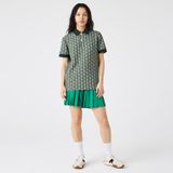 Unisex Lacoste LIVE Classic Fit Monogram Jacquard Polo