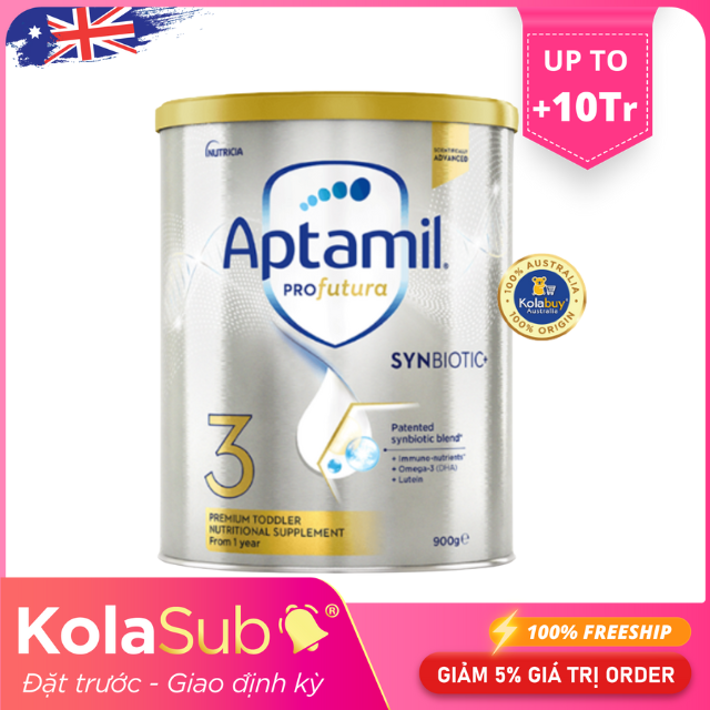 [KolaSub: Tặng 5% & 100% Freeship] Dịch vụ đặt giao sữa định kỳ từ Úc - Sữa Aptamil Pro