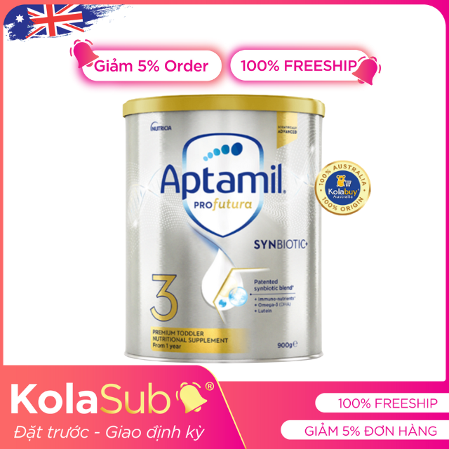 [KolaSub: Tặng 5% & 100% Freeship] Dịch vụ đặt giao sữa định kỳ từ Úc cho bé từ 1-3 tuổi