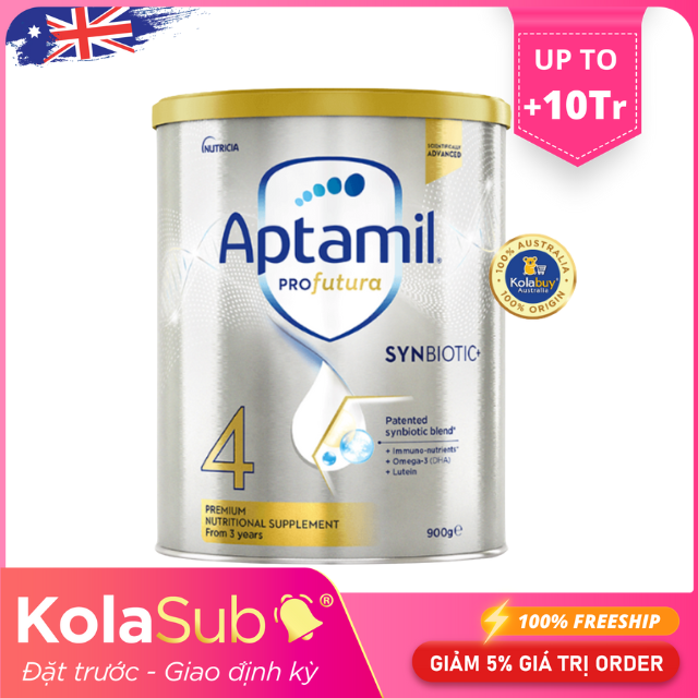 [KolaSub: Tặng 5% & 100% Freeship] Dịch vụ đặt giao sữa định kỳ từ Úc - Sữa Aptamil Pro