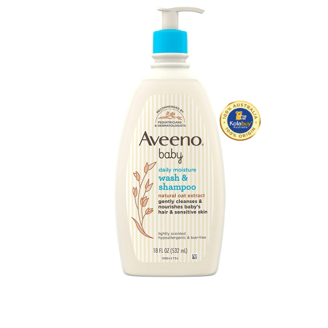 Aveeno Baby Daily Moisture Fragrance Free Lotion 532mL