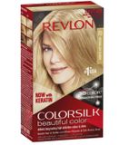 Thuốc nhuộm tóc màu vàng lạnh Revlon ColorSilk 70 Medium Ash Blonde