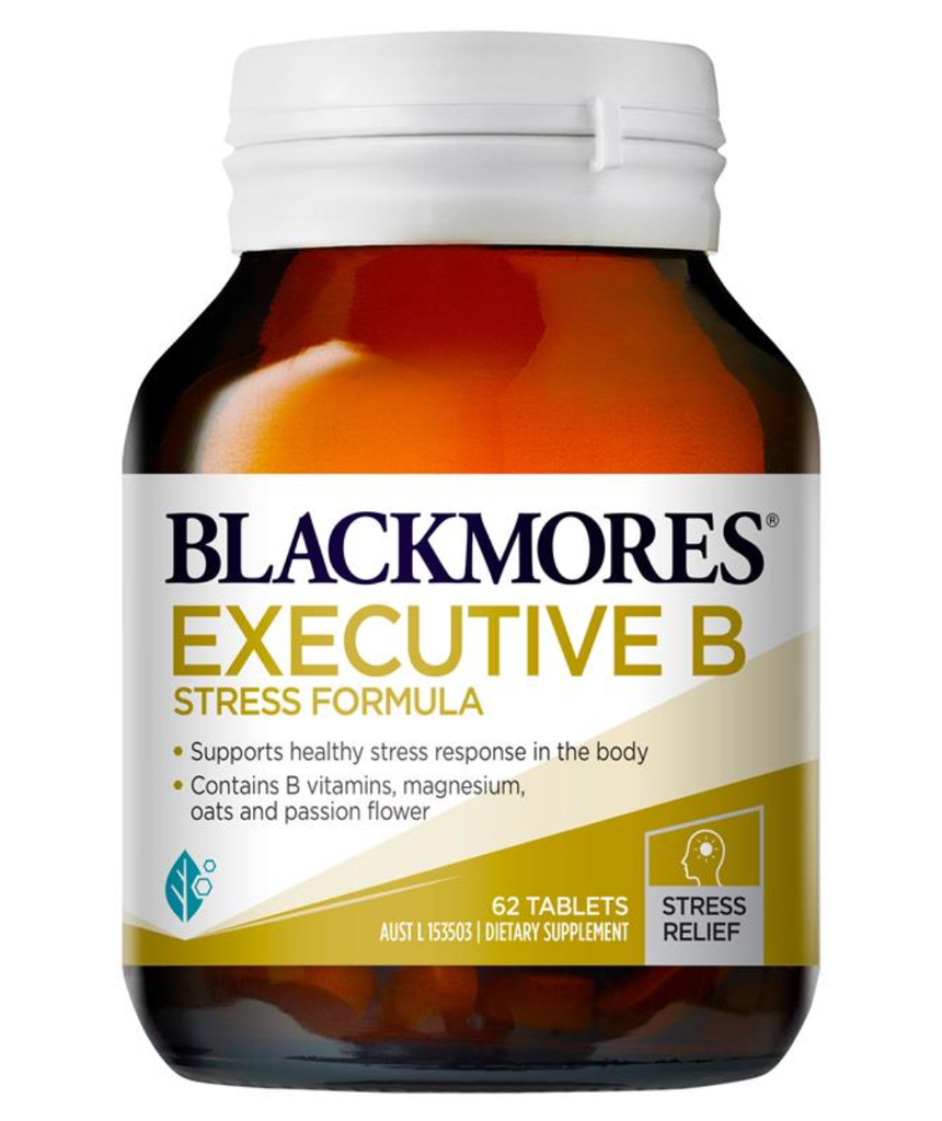 Viên uống giảm stress Blackmores Executive B Stress Formula 62 viên