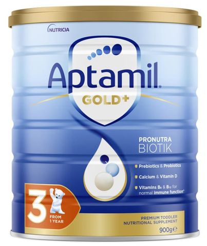 Aptamil Gold+ 3 Toddler Nutritional Supplement From 1 year 900g