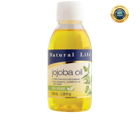 Dầu dưỡng da organic Natural Life Úc Jojoba Oil Organic 100ml