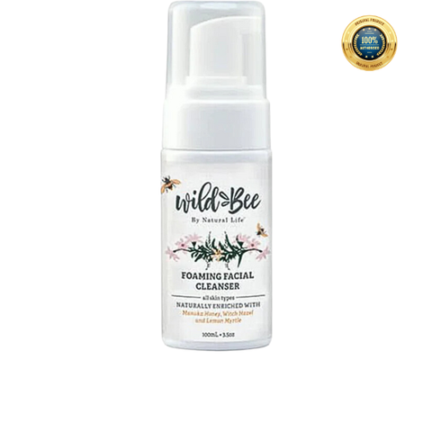 Sữa rửa mặt tạo bọt Wild Bee Foaming Facial Cleanser 100g