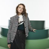 WOMEN'S FASHION SHOW GLEN PAID JACKET