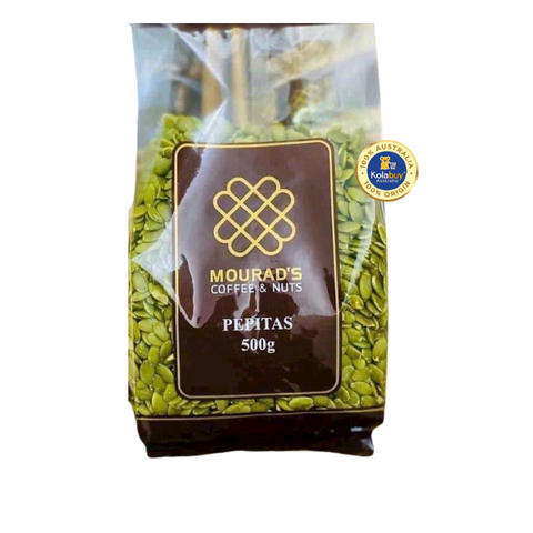 Hạt bí xanh tách vỏ cao cấp của Úc Mourad's Pepitas 500g