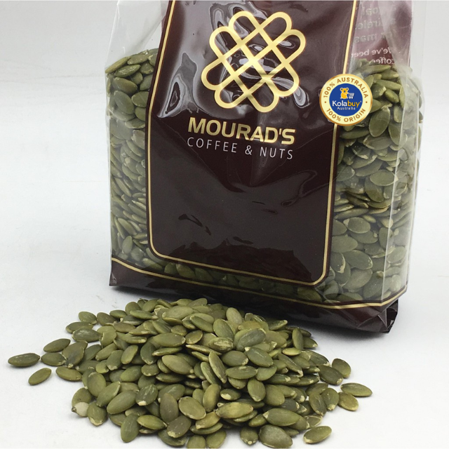 Hạt bí xanh tách vỏ cao cấp của Úc Mourad's Pepitas 500g