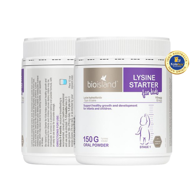 Bột tăng chiều cao Bio Island Lysine Starter for Kids 150g