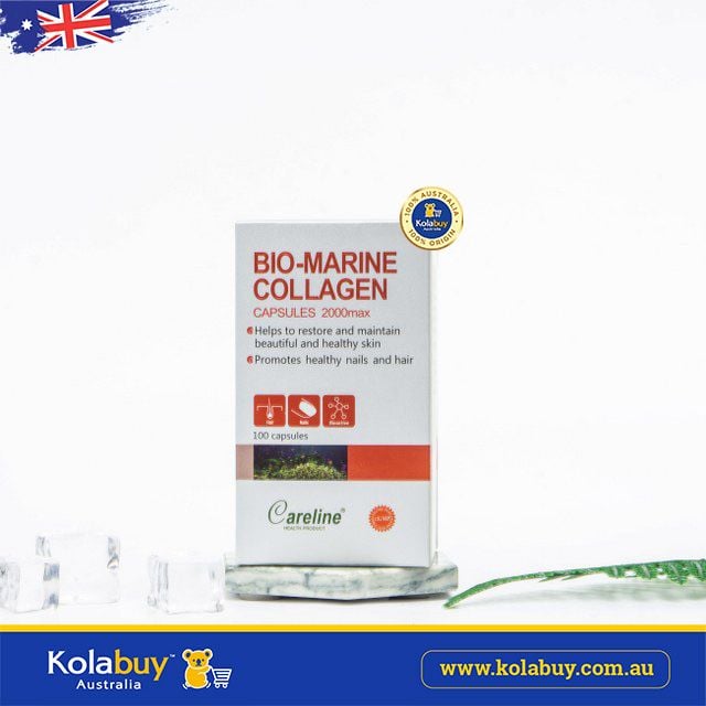 Viên uống Collagen thủy sinh Careline Bio-Marine Collagen 100 Viên