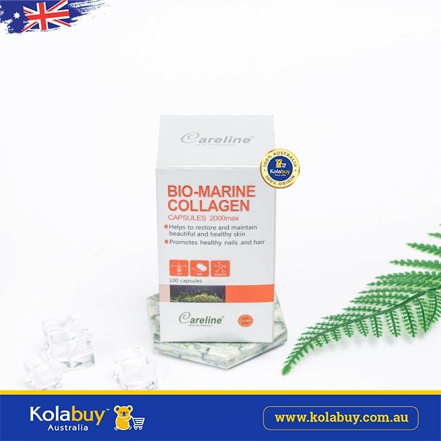 Viên uống Collagen thủy sinh Careline Bio-Marine Collagen 100 Viên
