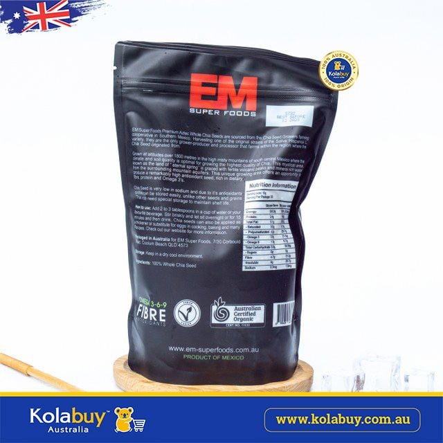 Hạt chia Black Bag túi 500g