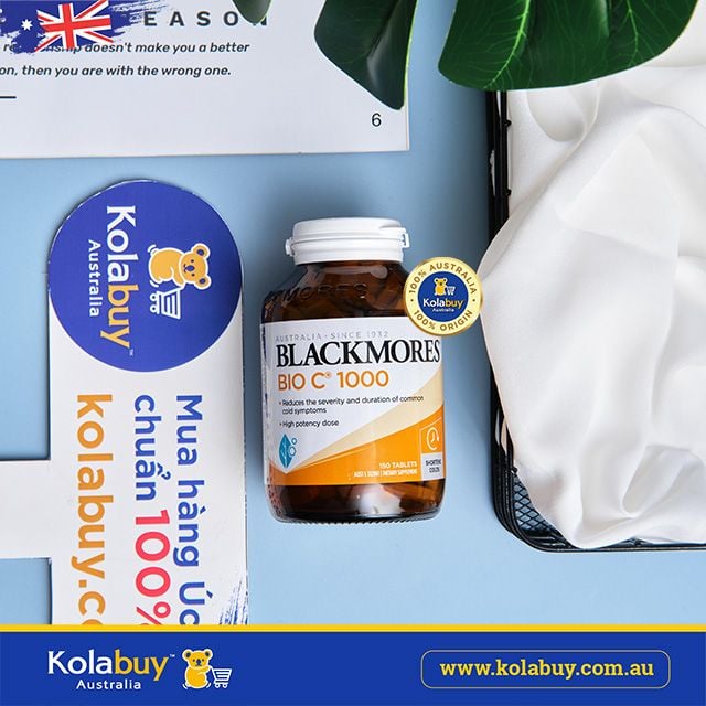 Viên uống bổ sung Vitamin C Blackmores Bio C 1000mg 150 viên