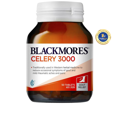 Viên uống phòng ngừa và điều trị Gout Blackmores Celery 3000 50 viên