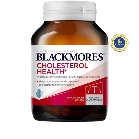 Viên uống giảm mỡ máu Blackmores Cholesterol Health 60 viên