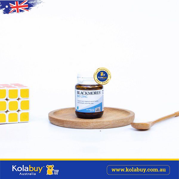 Viên uống bổ sung kẽm Blackmores Bio Zinc 84 viên