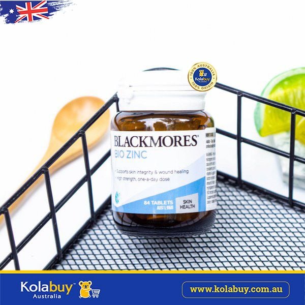 Viên uống bổ sung kẽm Blackmores Bio Zinc 84 viên
