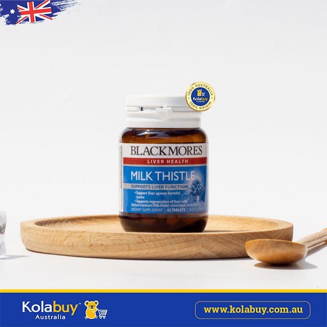 Viên uống giải độc gan Blackmores Milk Thistle 42 viên