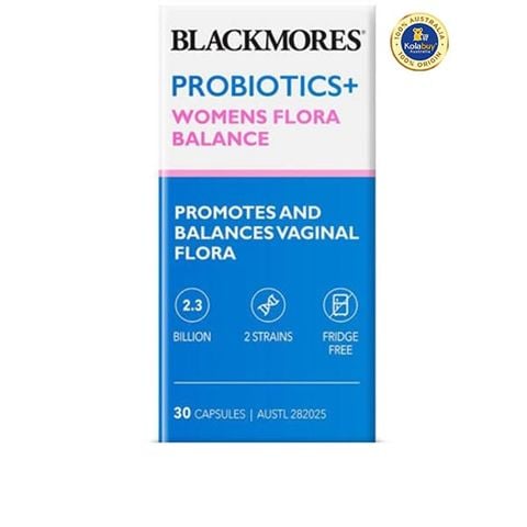Viên uống Phục hồi vệ sinh Blackmores Probiotics+ Womens Flora Balance 30 viên