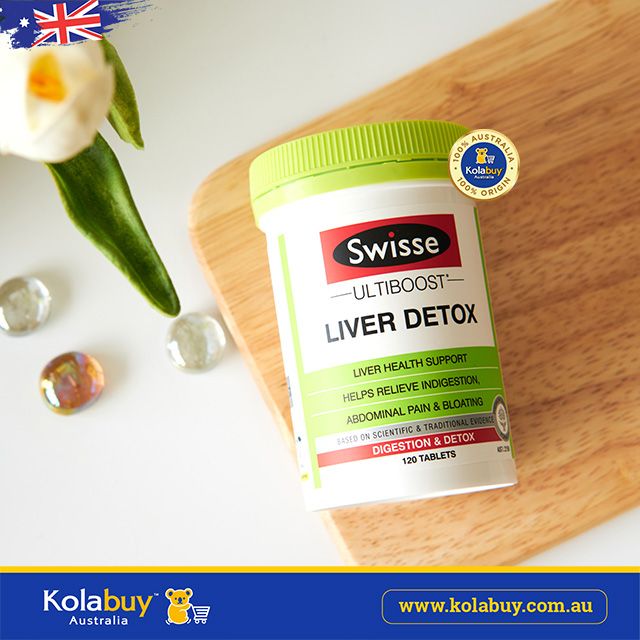 Viên uống thải độc gan Swisse Ultiboost Liver Detox 120 viên