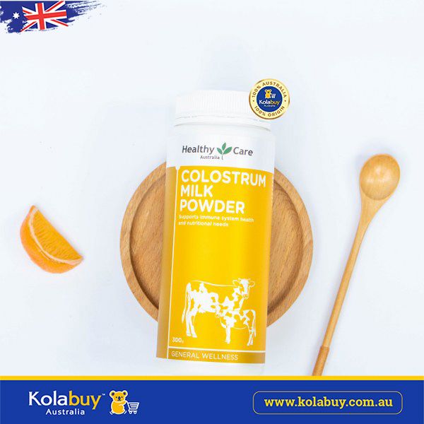 Sữa bò non Healthy Care Colostrum Powder 300g