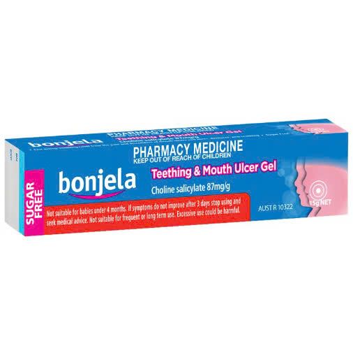 Kem Bôi Mọc Răng Cho Bé Bonjela Teething Gel 15g