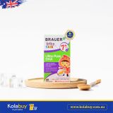 Viên bổ sung DHA cho bé Brauer Baby & Kids Ultra Pure DHA (7+ months) 60 viên
