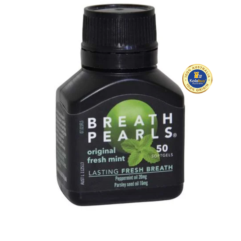 Viên uống Thơm miệng Breath Pearls Original 50 viên