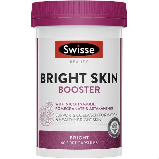 Viên uống sáng da Swisse Beauty Bright Skin 60 viên