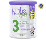 Sữa bột Bubs Bò số 3 cho bé từ 1-3 tuổi Bubs Organic Grass Fed Toddler Milk 800g