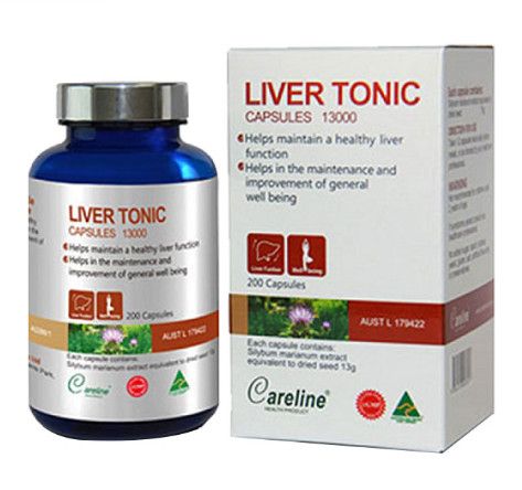 Viên uống giải độc gan Careline Liver Tonic 13000mg 200 viên
